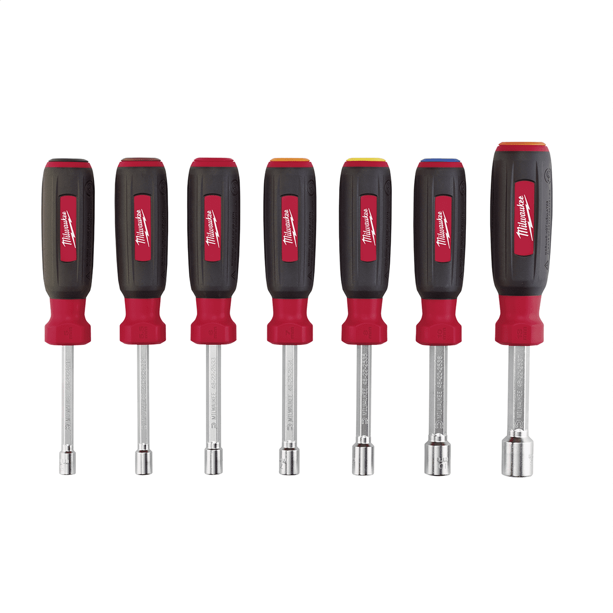 Milwaukee Tool 7 PC Magnetic HollowCore Metric Nut Driver Set