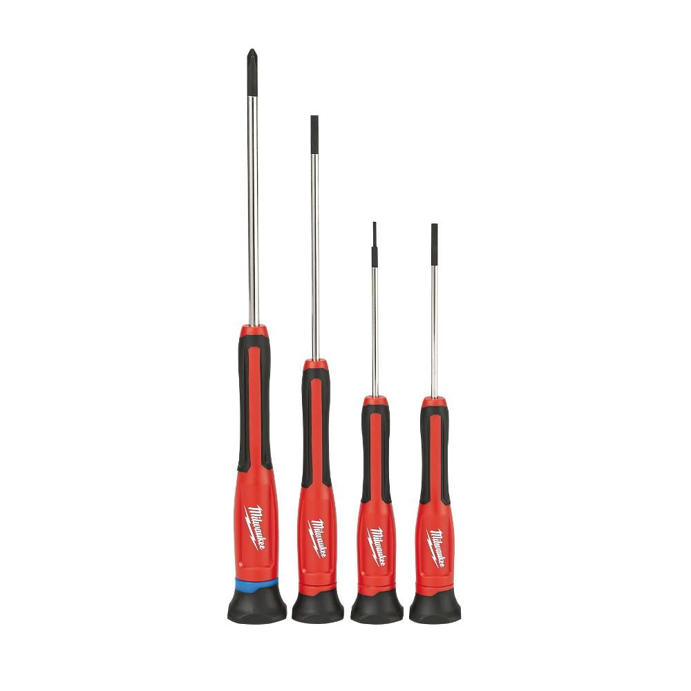 Milwaukee-48-22-2604 4-Piece Precision Screwdriver Set