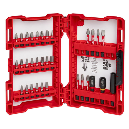 Milwaukee 48-32-4004 Drive Bit Set, 32-Piece, Heavy-Duty, Steel