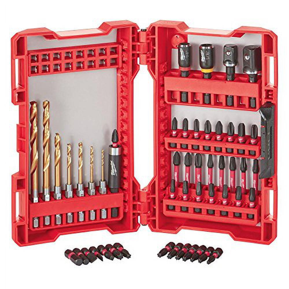 Milwaukee 48-32-4013 Shockwave Impact Duty Steel Driver Bit Set (50-Piece)