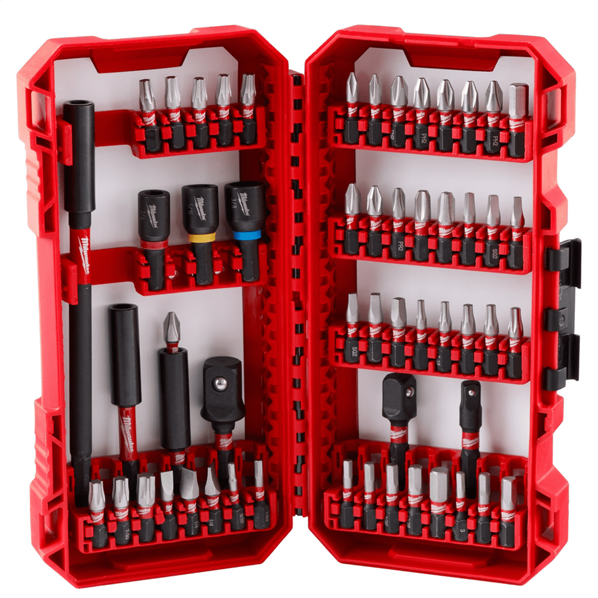 Milwaukee Tool SHOCKWAVE Impact Duty Driver Bit Set - 55PC