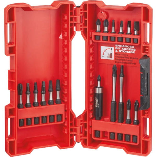 Milwaukee 48-32-4403 shockwave Driver Bit Set, 18-Pack