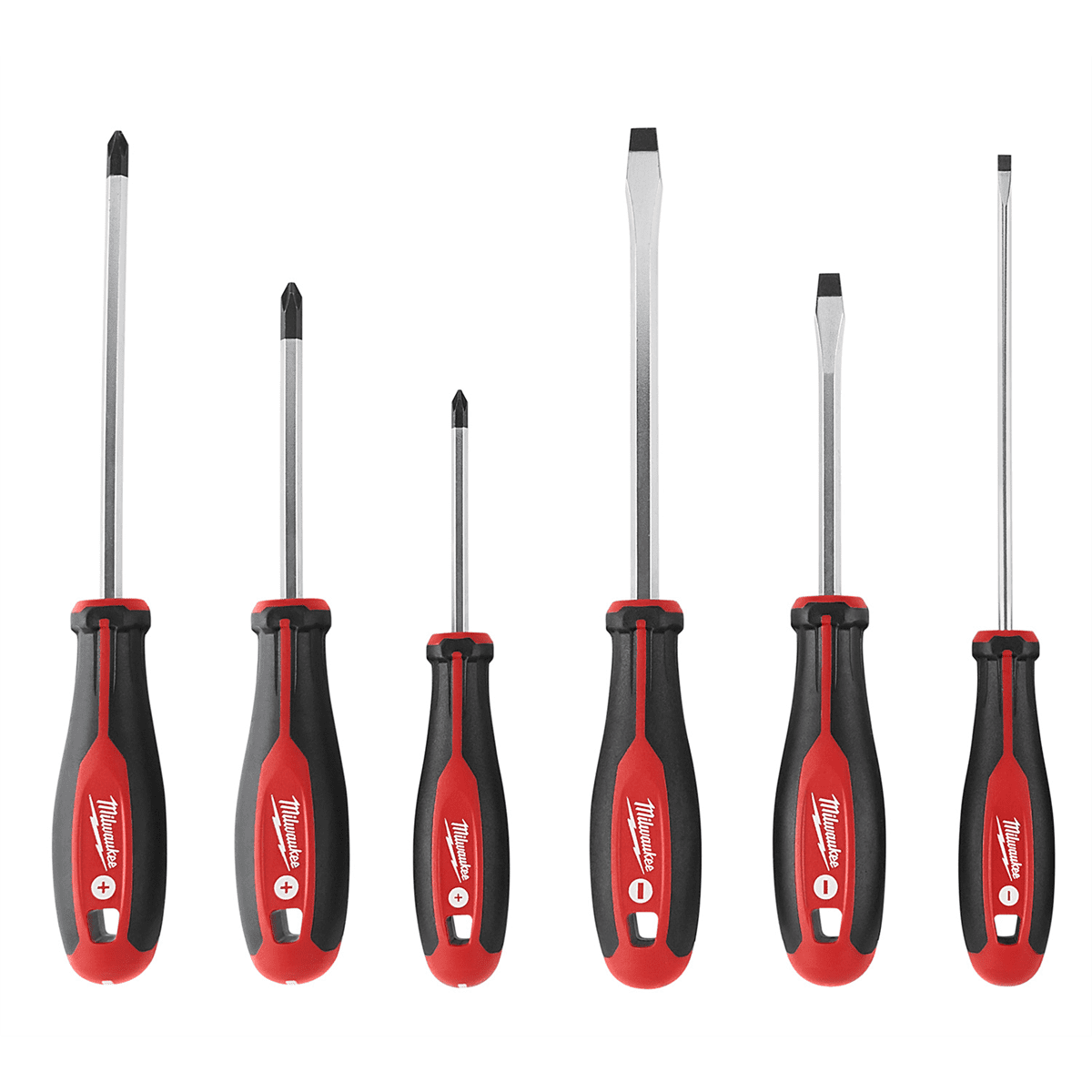 Milwaukee 6-Piece Phillips and Slotted Head Screwdriver Set 48-22-2706