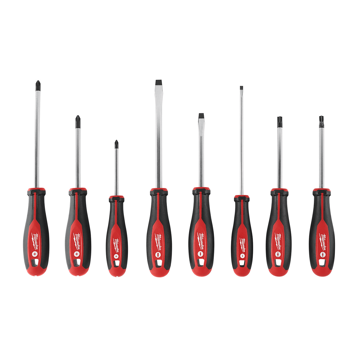 Milwaukee Tool 8 Piece Screwdriver Set with ECX