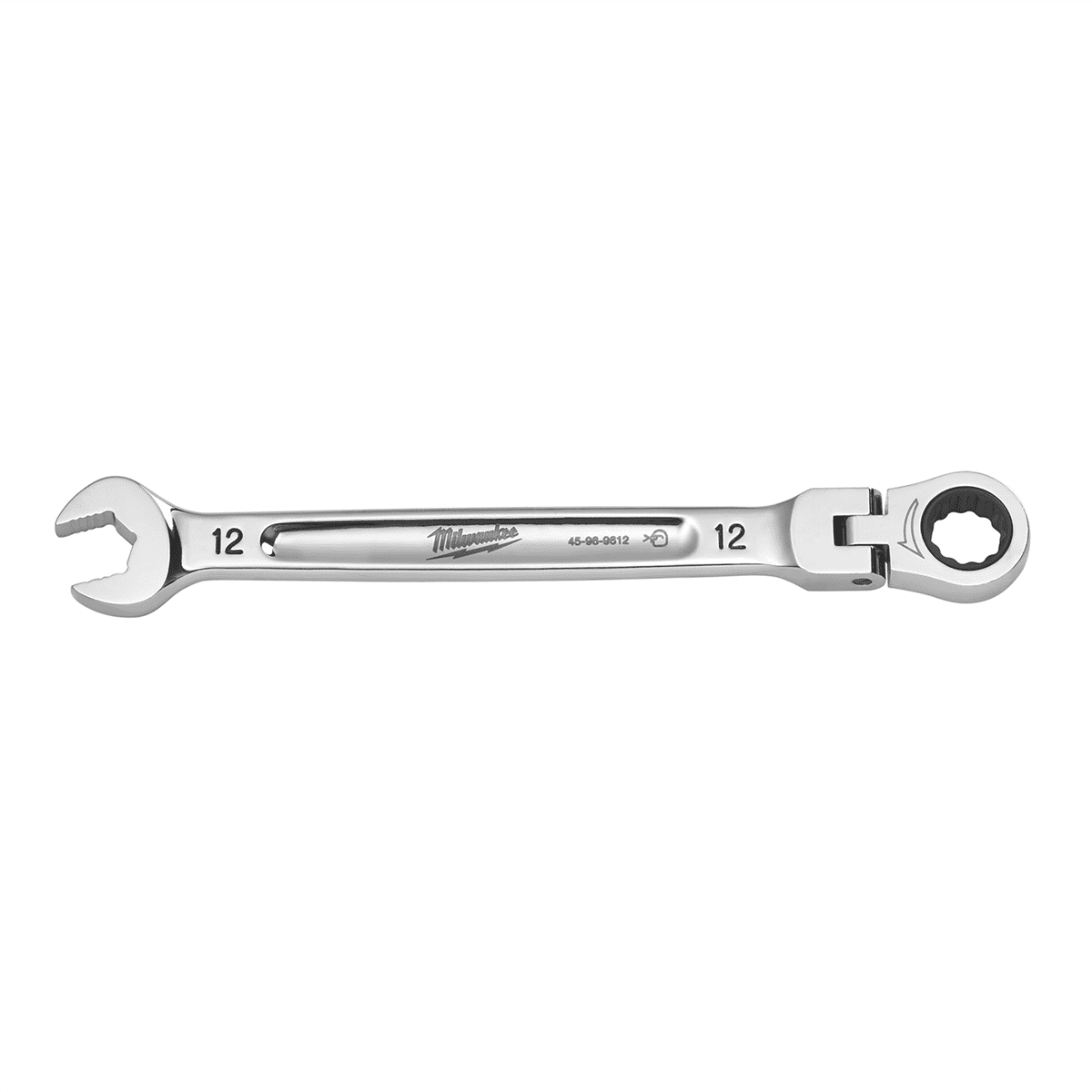 Milwaukee Tool 12mm Flex Head Ratcheting Combination Wrench