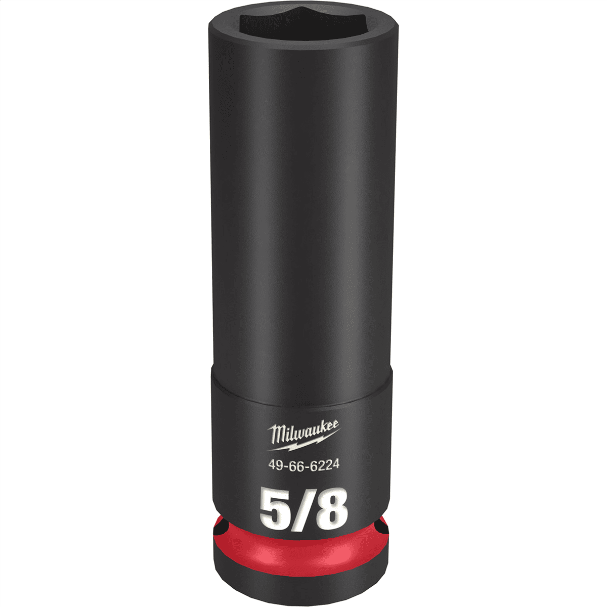 Milwaukee Tool SHOCKWAVE Impact Duty  1/2"Drive 5/8" Deep 6 Point Socket