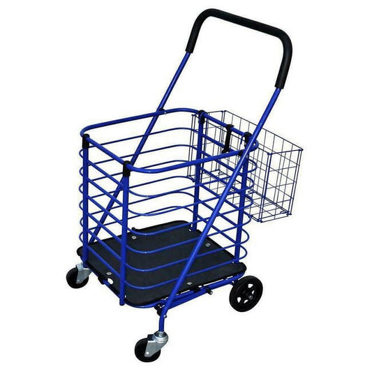 Milwaukee Hand Truck  Economy Shopping Cart, Blue