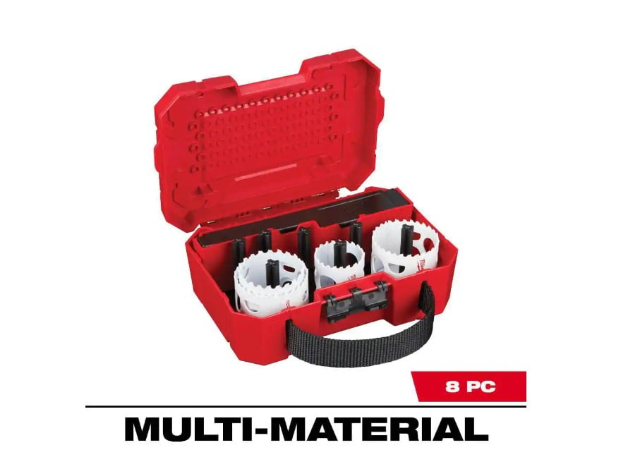 Milwaukee 49-22-4019 8 Piece Hole Dozer Bi-Metal Hole Saw Kit