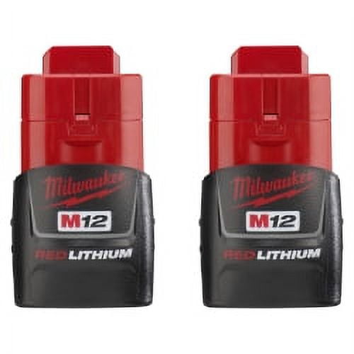 Milwaukee M12 Redlithium Compact Battery 2 Pack