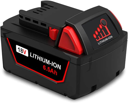 Milwaukee M18 18V Lithium Ion XC 6.5Ah Extended Capacity Battery 48-11-1860 Cordless Power Tools