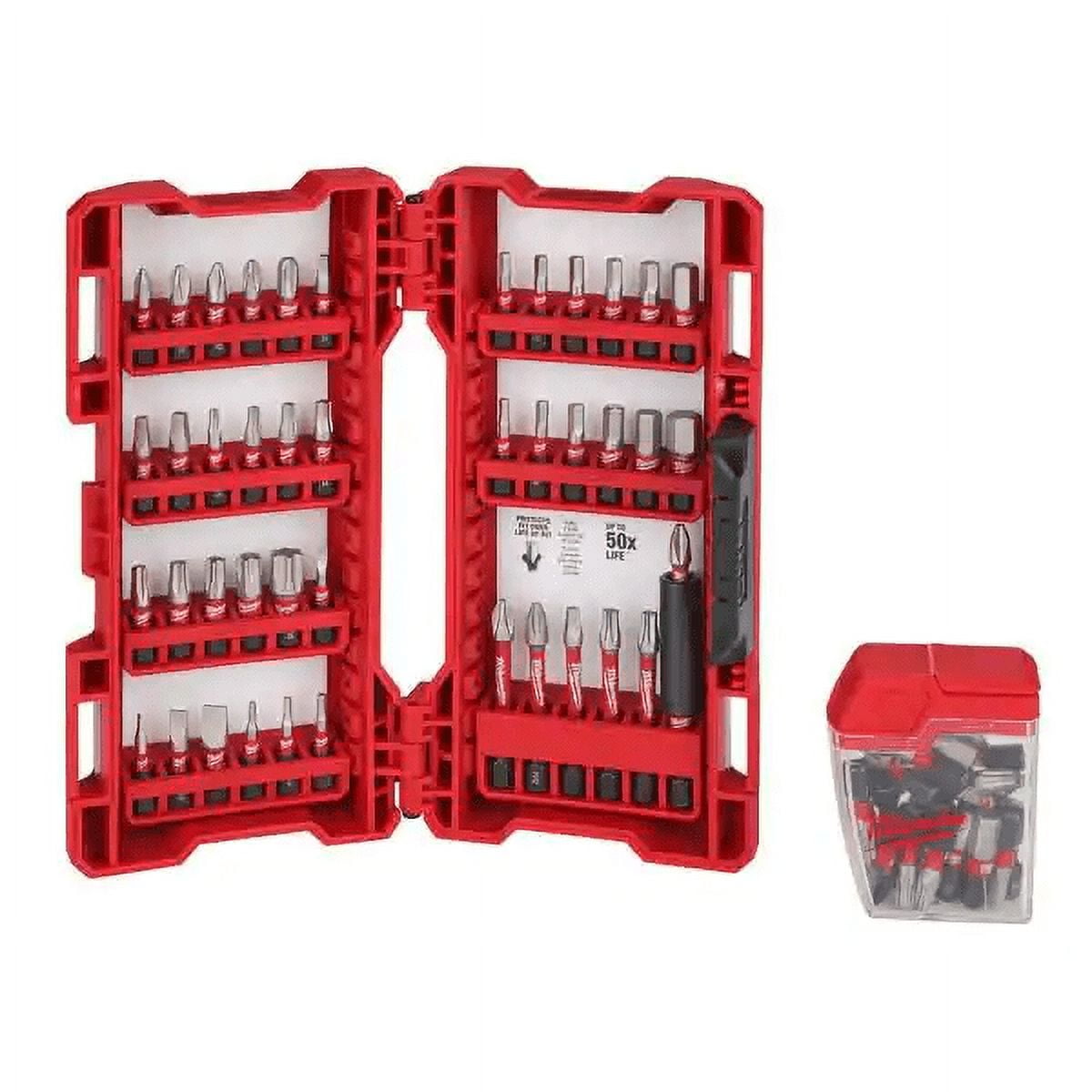 Milwaukee SHOCKWAVE Impact-Duty Alloy Steel Screw Driver Bit Set (72-Piece)