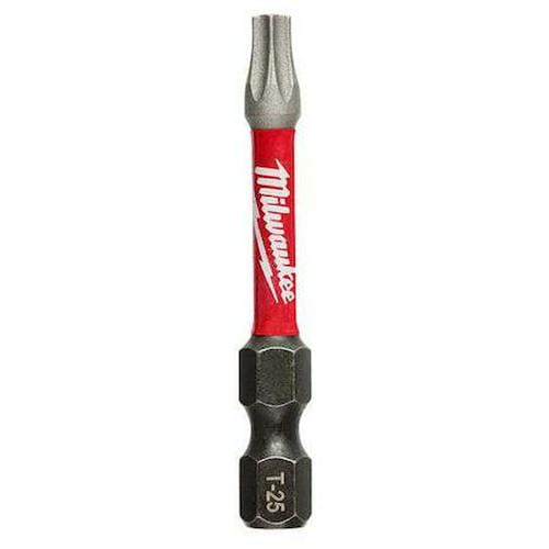 Milwaukee Tool SHOCKWAVE 2  Impact Torx T25 Power Bits (25 Pk)