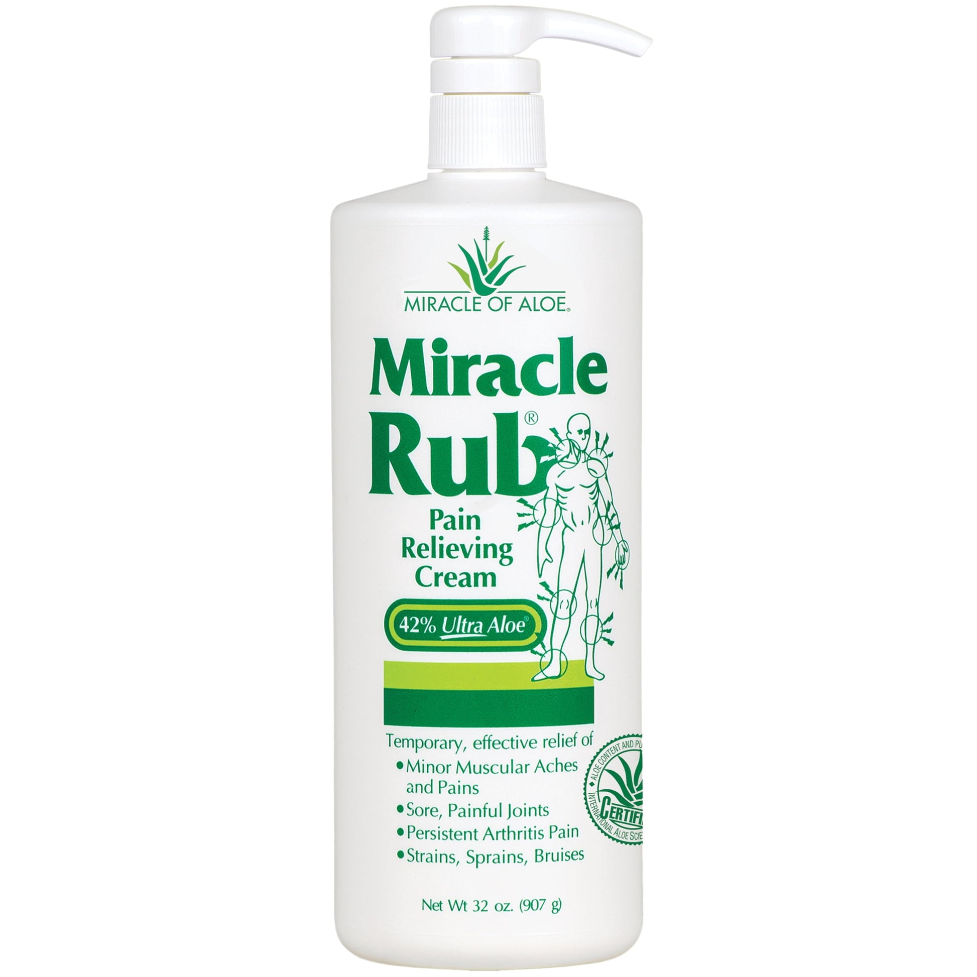 Miracle Rub - 32 oz with Pump.