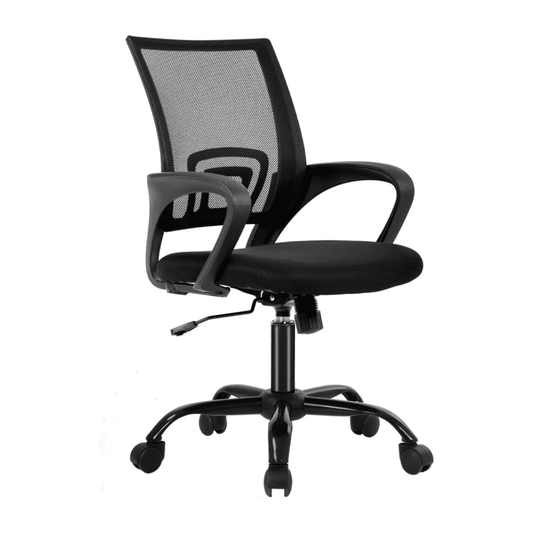 Modern Ergonomic Mesh Office Chair with Lumbar Support and Adjustable Height for Comfortable Work Environment