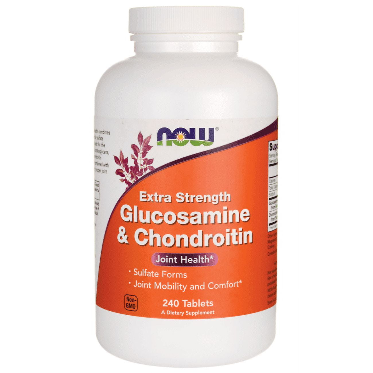 NOW Foods Extra Strength Glucosamine & Chondroitin 240 Tabs