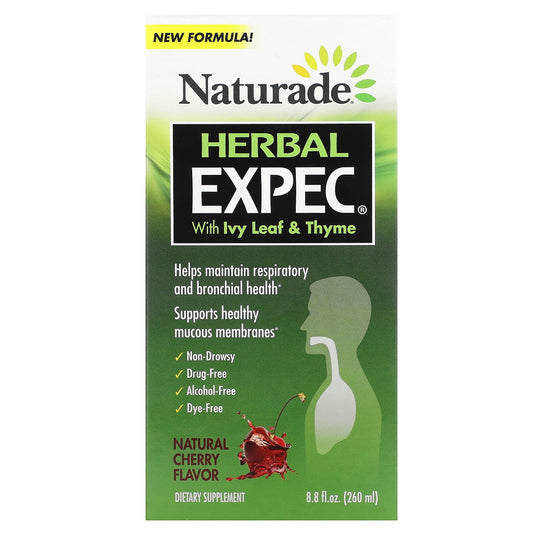 Naturade HERBAL EXPEC® Expectorant with Guafenesin, 8.8 fl oz