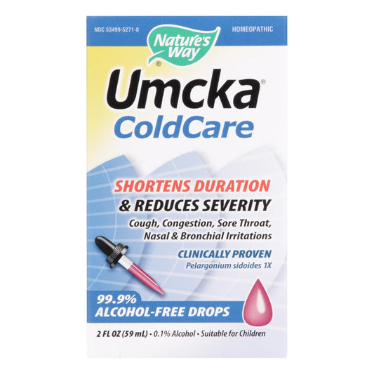 Nature's Way Umcka ColdCare Original Alcohol Free Drops, 2 Oz