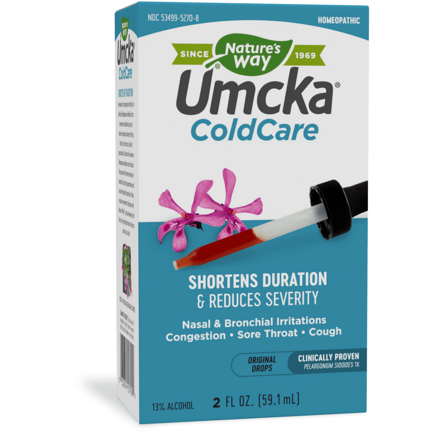 Nature's Way Umcka® ColdCare Shortens Duration & Reduces Severity, Original Drops, 2 Fluid Ounces