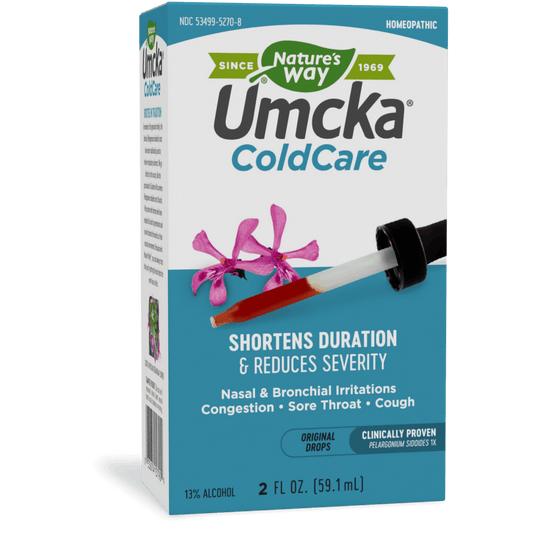 Nature's Way Umcka® ColdCare Shortens Duration & Reduces Severity, Original Drops, 2 Fluid Ounces