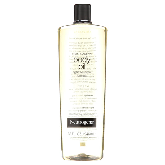 Neutrogena Body Oil, Light Sesame Formula (32 Fluid Ounce)