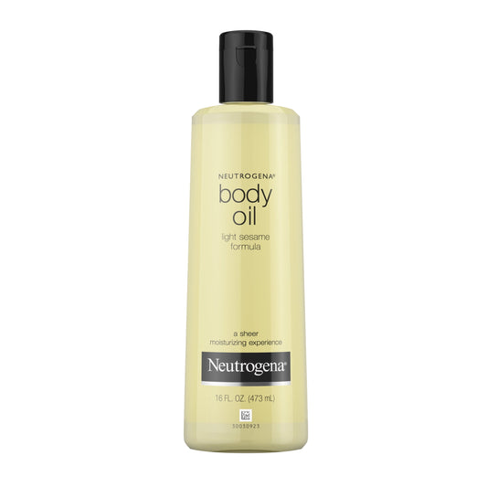 Neutrogena Moisturizing Body Oil, Light Sesame Formula, 16 fl. oz