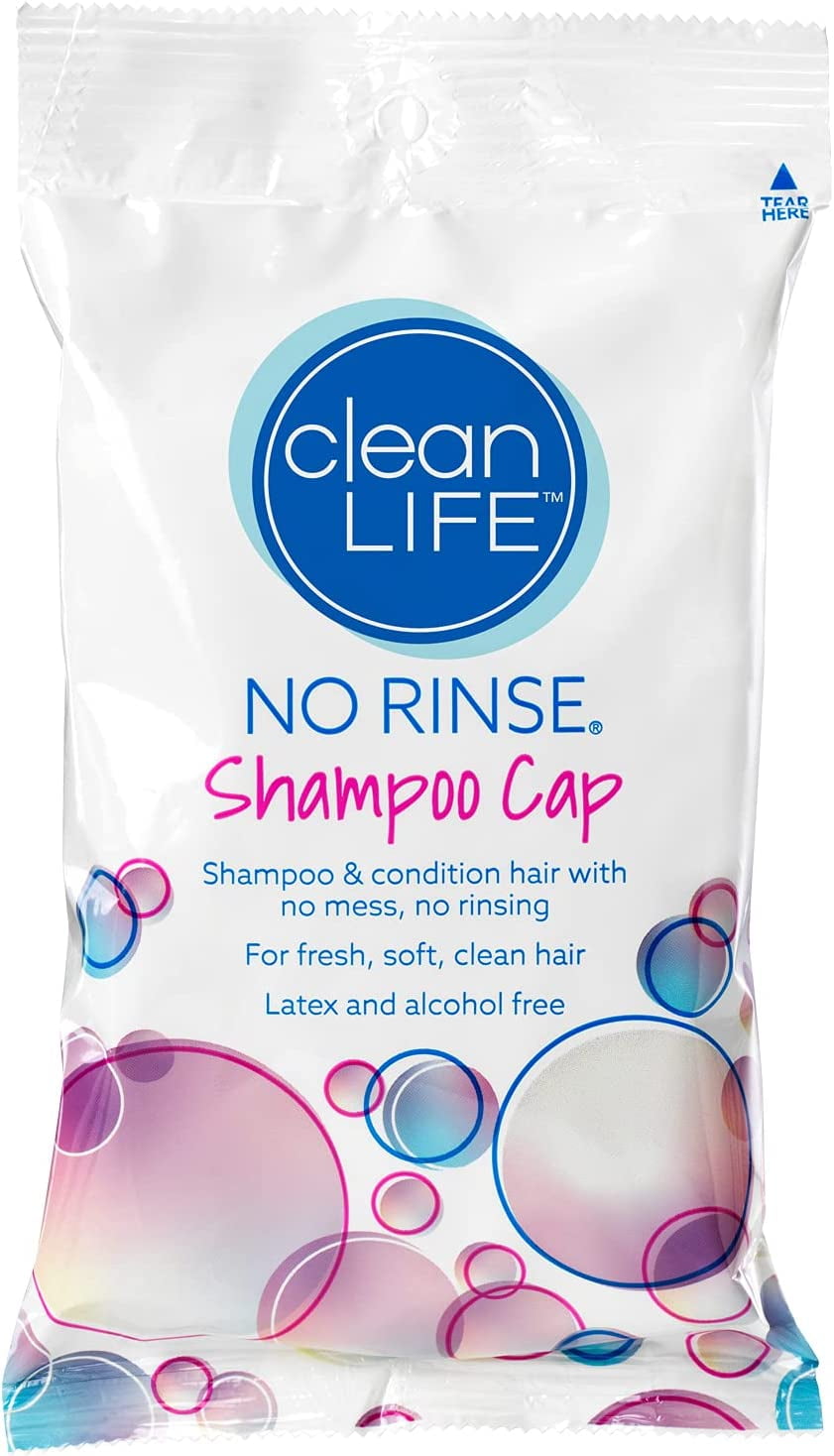 No Rinse Shampoo Cap (5-Pack)