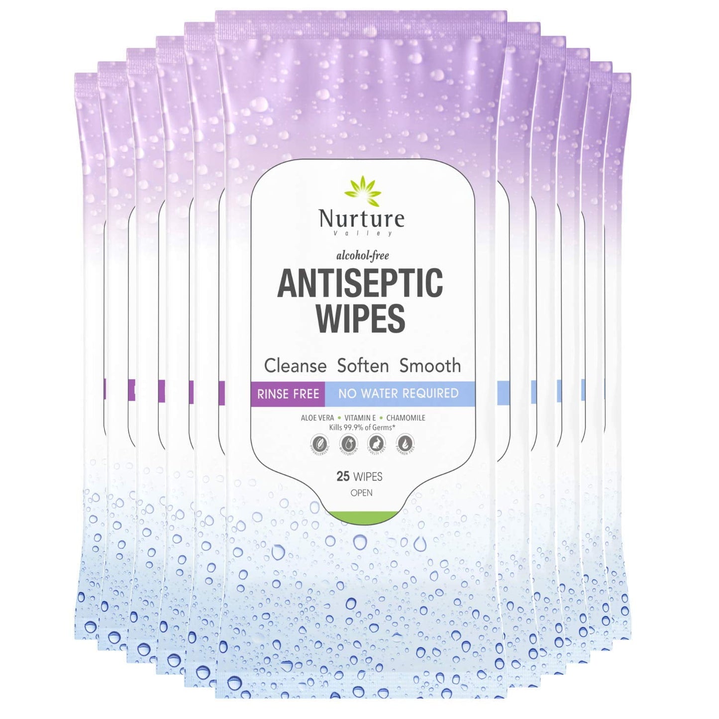 Nurture Valley Wipes -  | 250 Ct