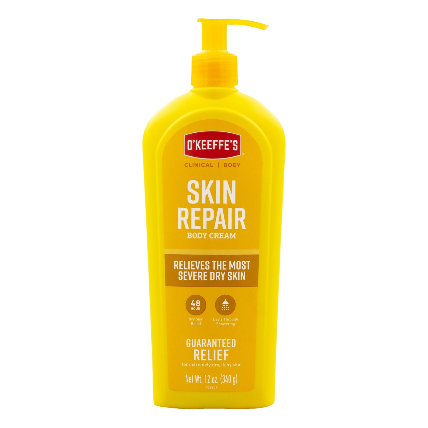 O'Keeffe's Skin Repair for Severe Dry Skin, 12OZ Pump