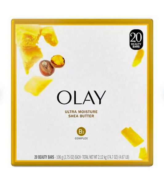 Olay Ultra Moisture Shea Butter Beauty Bar (3.75 oz., 20 ct.)