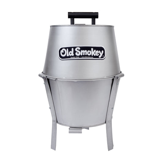 Old Smokey Products 14'' Aluminized Steel Charcoal Grill