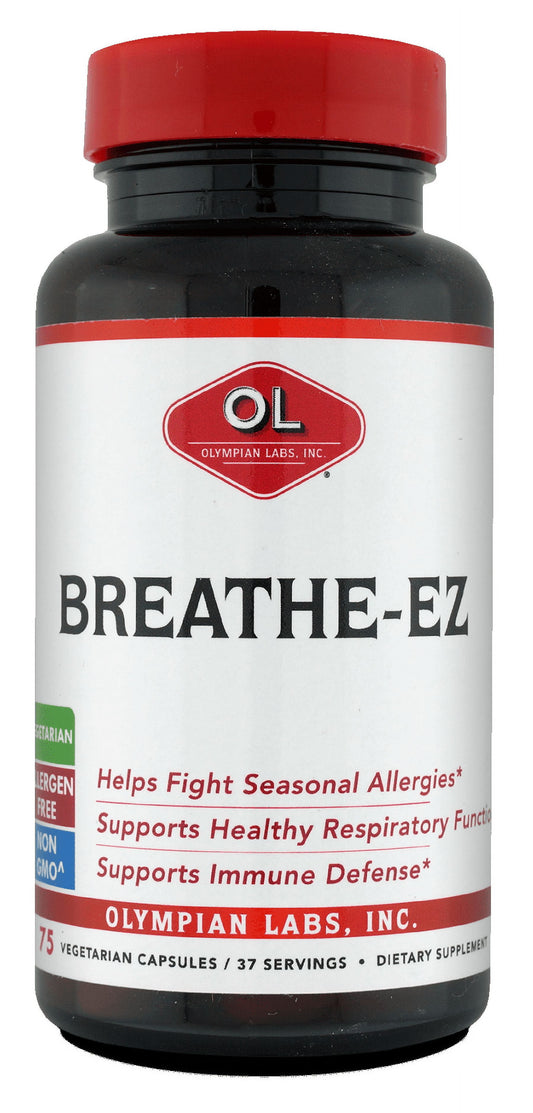 Olympian Labs Breathe-EZ Vegetarian Capsules, 75ct