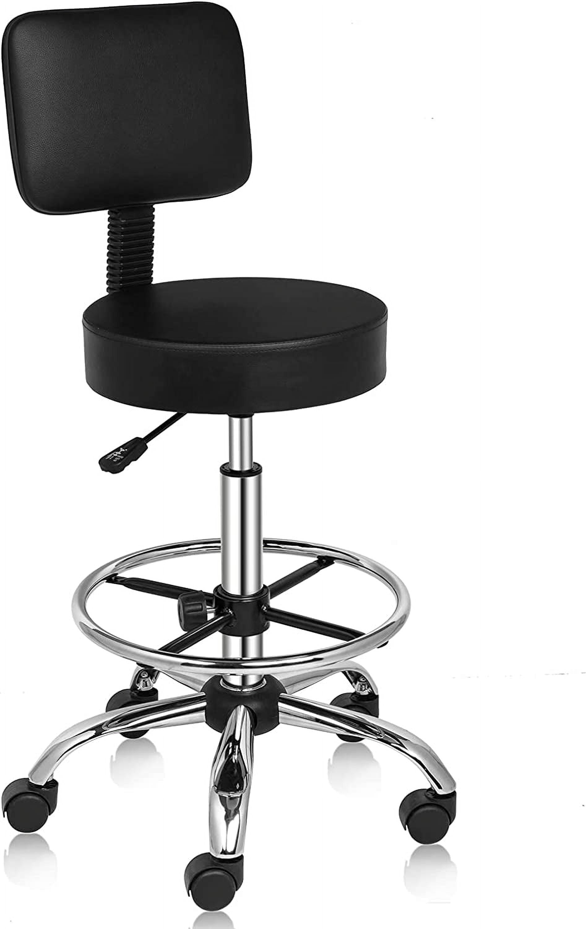 OmySalon Drafting Chair,Ergonomic Office Desk Chair with Back Support