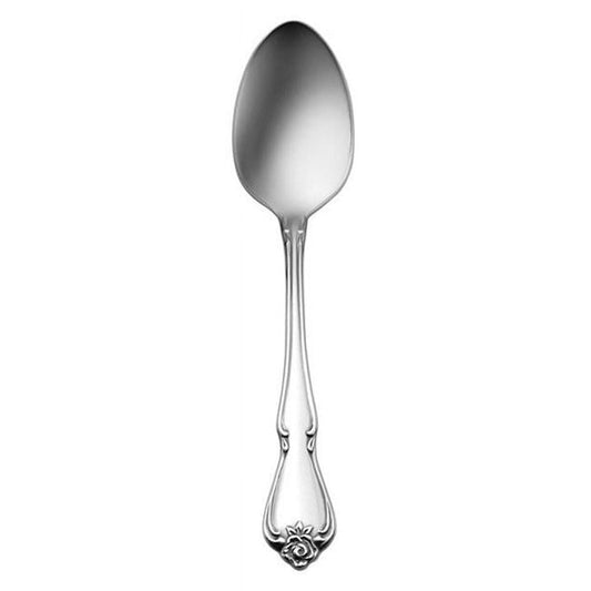 Oneida 2552STSF Arbor Rose Stainless Steel Teaspoon  Silver