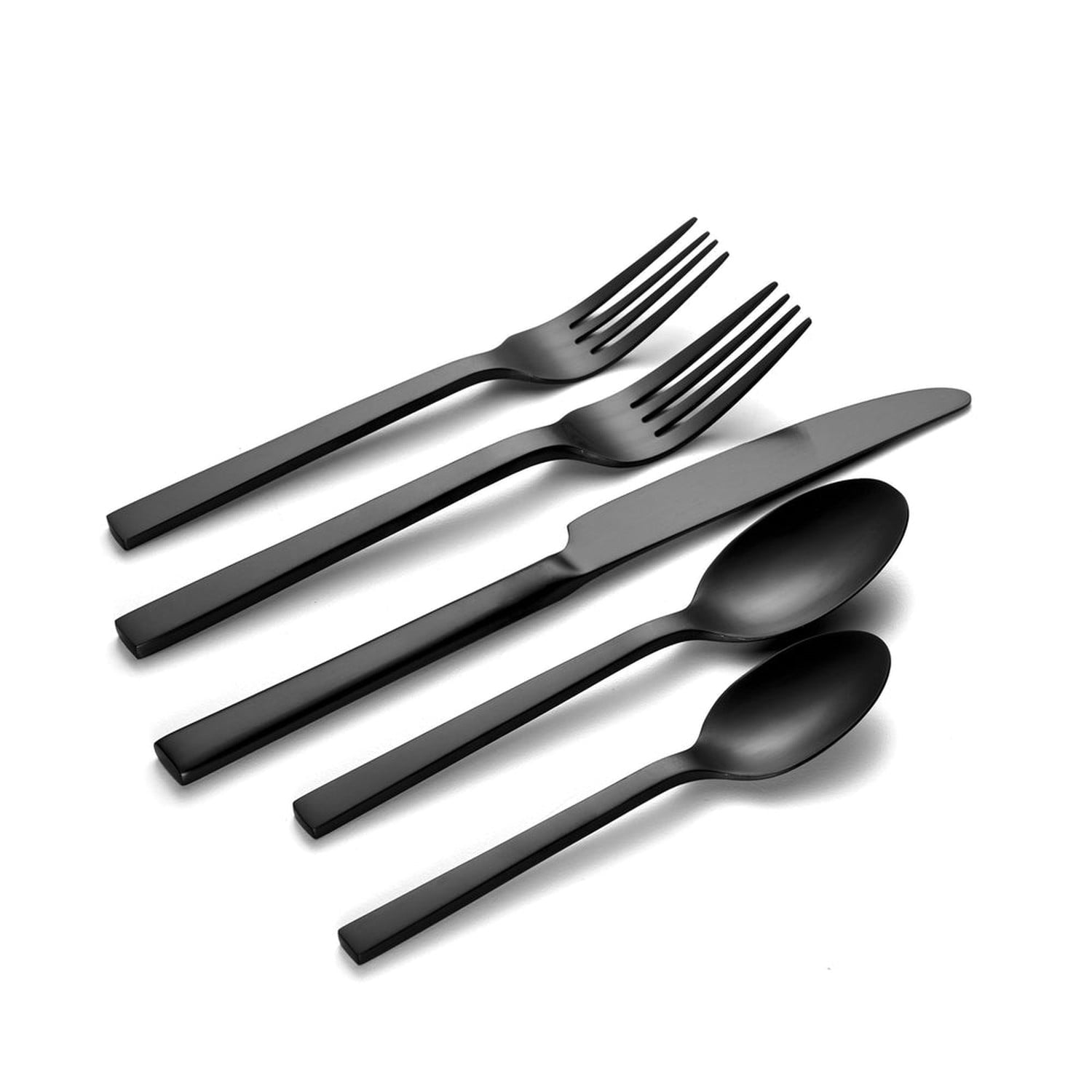 Oneida Chefs Table Matte Midnight 20-Piece Flatware Set