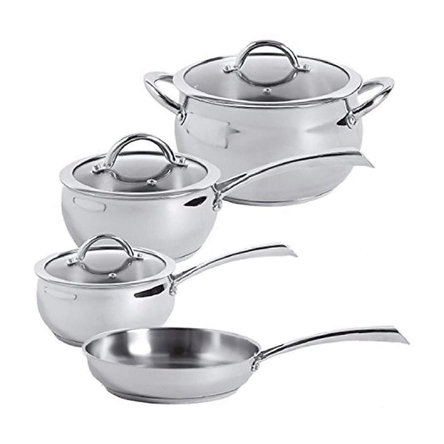 Oster Derrick 7 Piece Stainless Steel Cookware Set