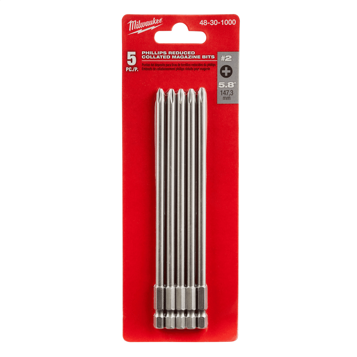 Milwaukee Tool 5Pk Pr2 Collator Bits