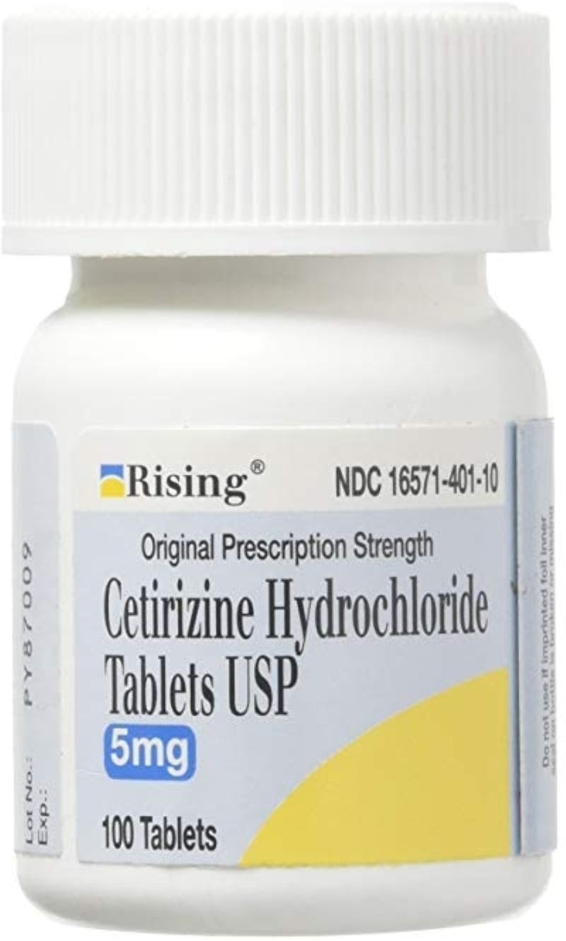 Pack Cetirizine Hydrochloride 5 mg Tablets, 100 Tablets (Pack of 3)