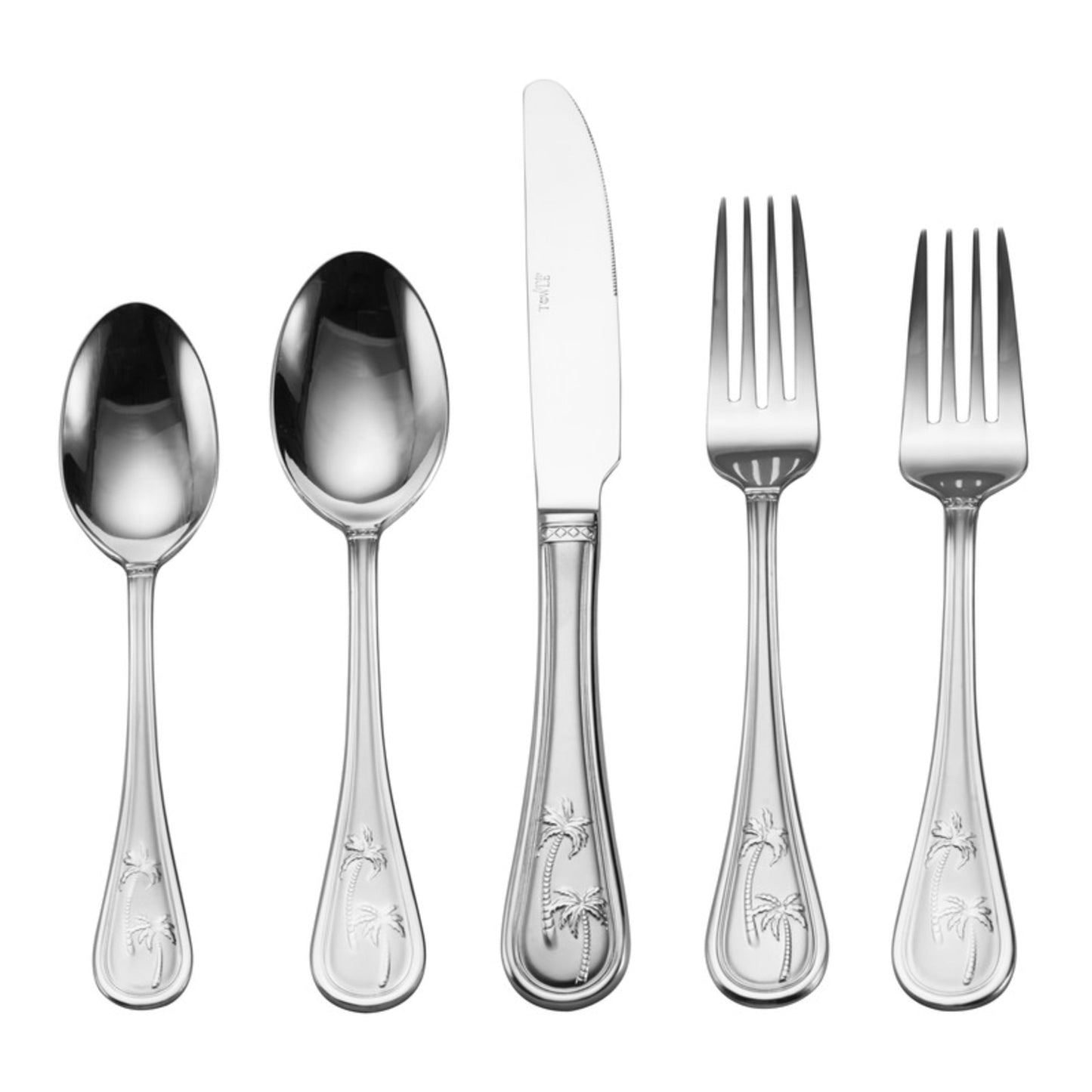 Palm Breeze 20-piece Stainless Steel Flatware Set, Service for 4