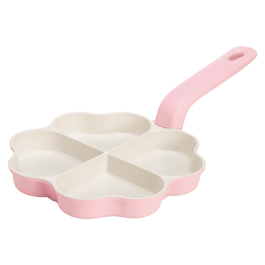 Paris Hilton 8" Heart-Shaped Ceramic Non-Stick Fry Pan, Pink