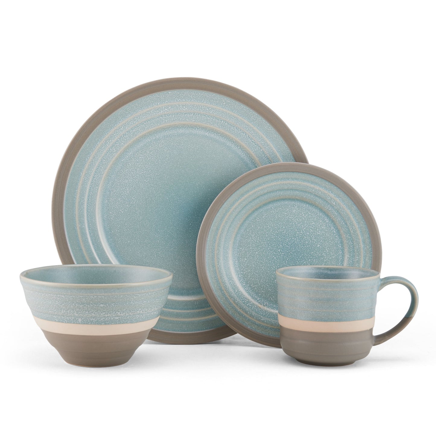 Pfaltzgraff® Adina Blue Stoneware 16-Piece Dinnerware Set