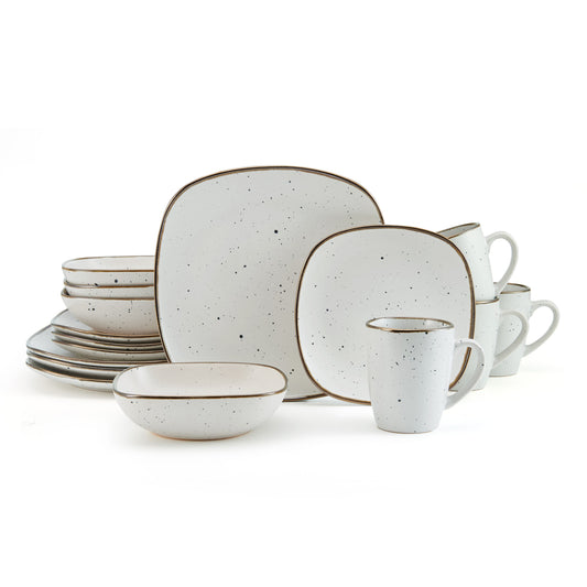 Pfaltzgraff® Decker White 16-Piece Dinnerware Set