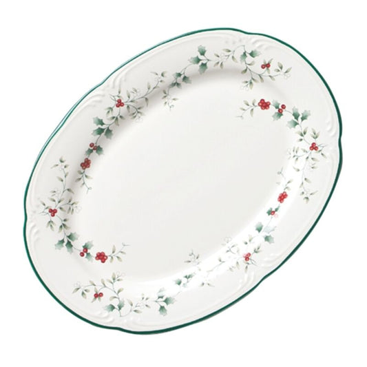 Pfaltzgraff® Winterberry 14-inch Stoneware Serving Platter