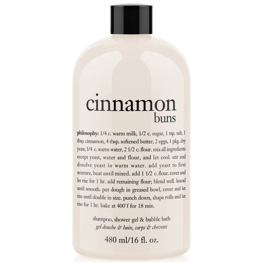 Philosophy Cinnamon Buns 3-In-1 Bath & Shower Gel, 16 Oz