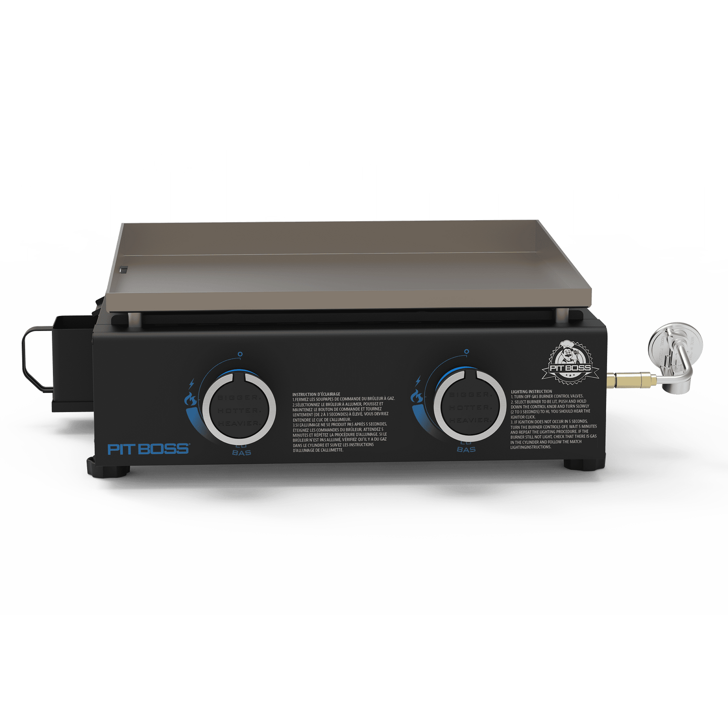 Pit Boss 2-Burner Tabletop Propane Gas Griddle