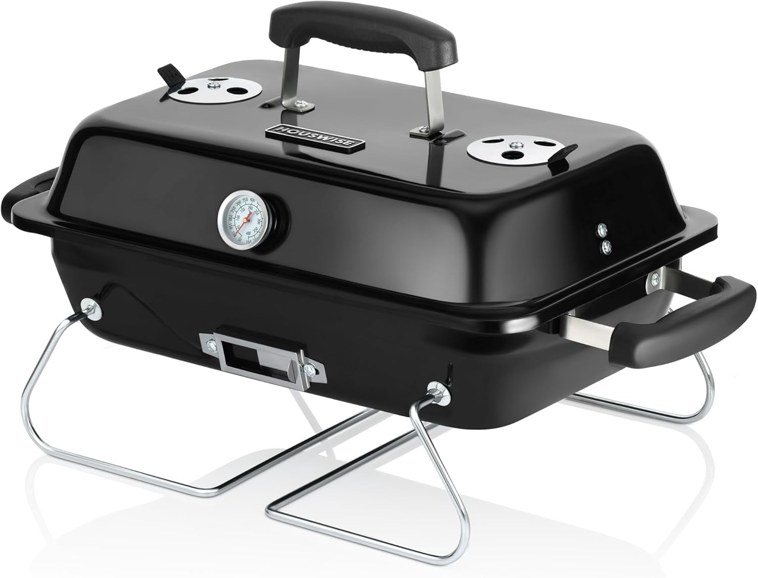 Portable Charcoal Grill For Camping - Small Camping Charcoal Grills, Tabletop Outdoor Grill, Mini Portable Grill, Table Top Portable Grill, Barbecue Grill, Tailgate BBQ Pit Grill Charcoal