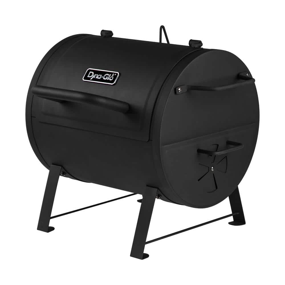 Portable Tabletop Charcoal Grill in Black