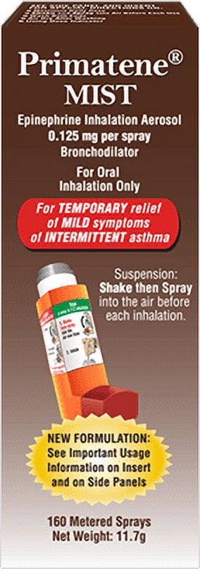 Primatene MIST Epinephrine Oral Inhalation Aerosol