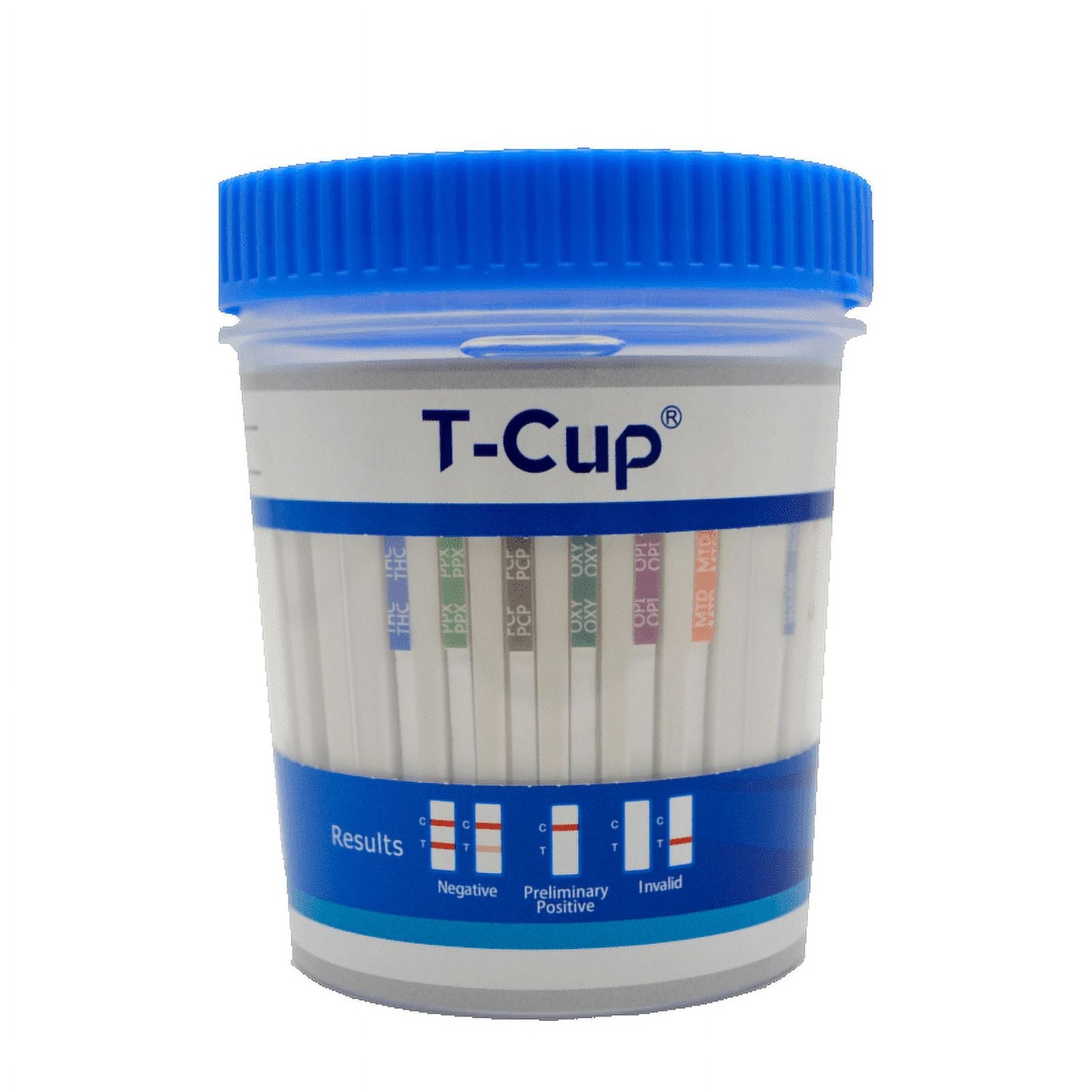 PrimeScreen 10 Panel T-Cup Drug Test TDOA-7104 (5 pack)