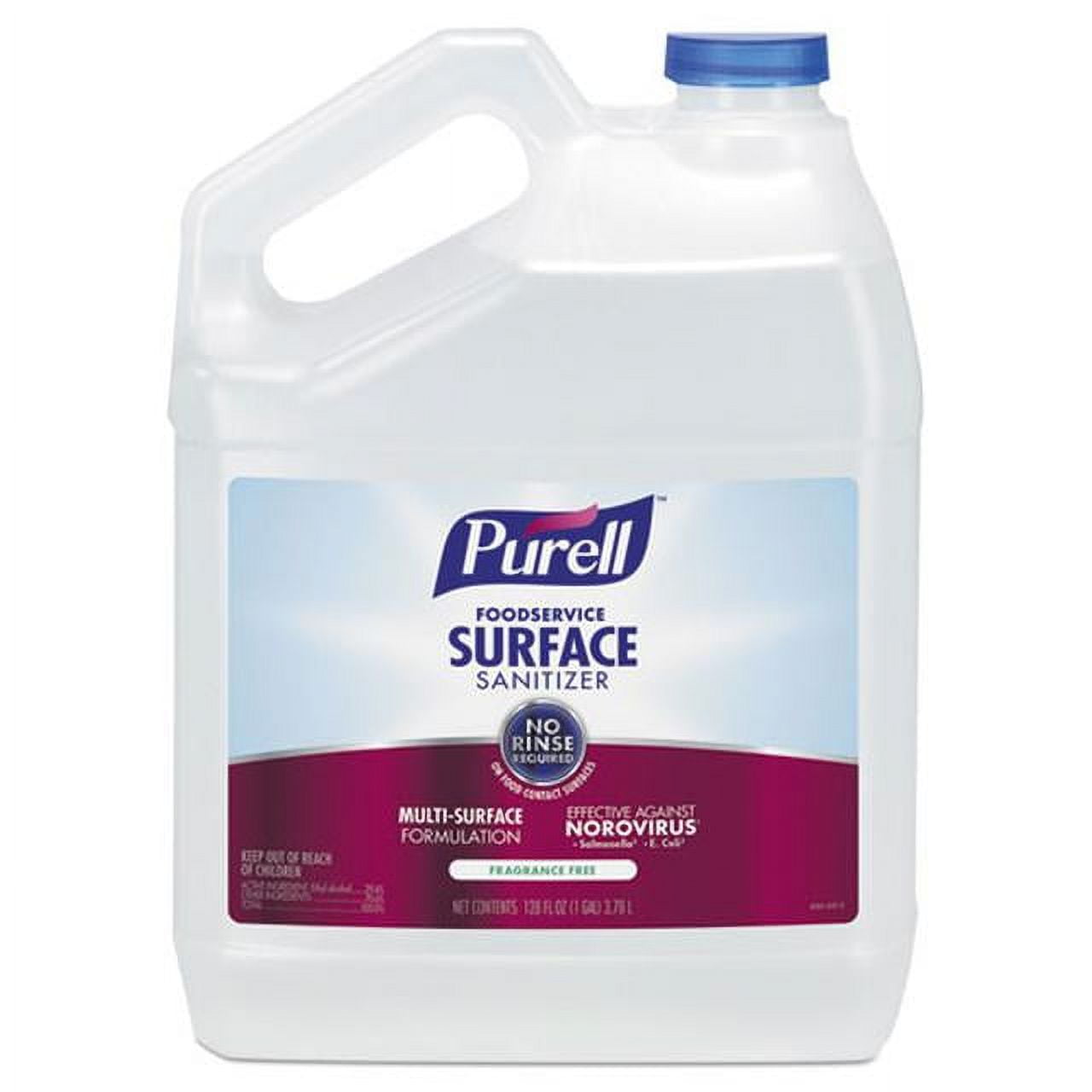 Purell, Foodservice Surface Sanitizer, 1 Gal Bottle, Pack of 2