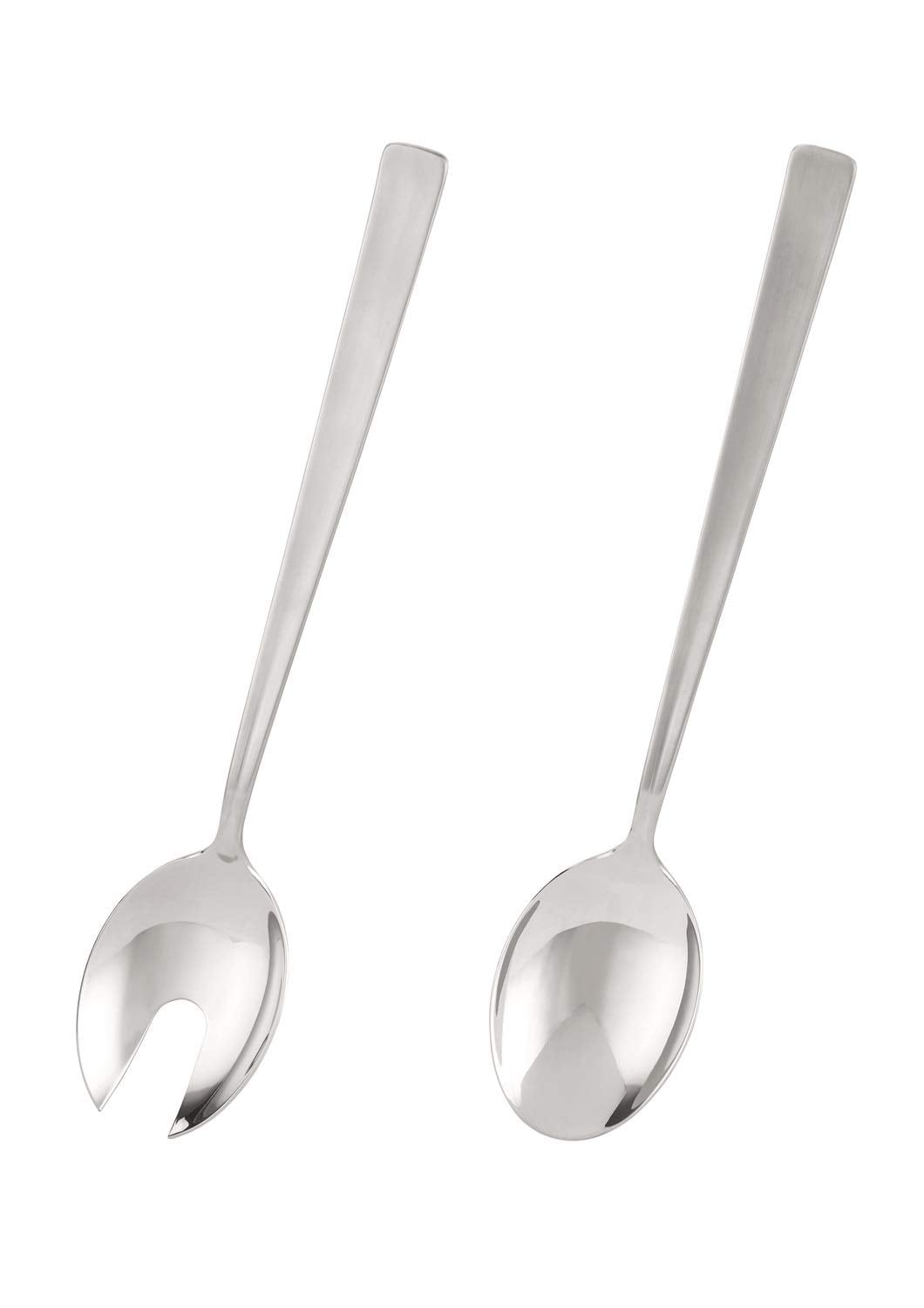 R√∂sle Stainless Steel Salad Serving Utensils, Stainless